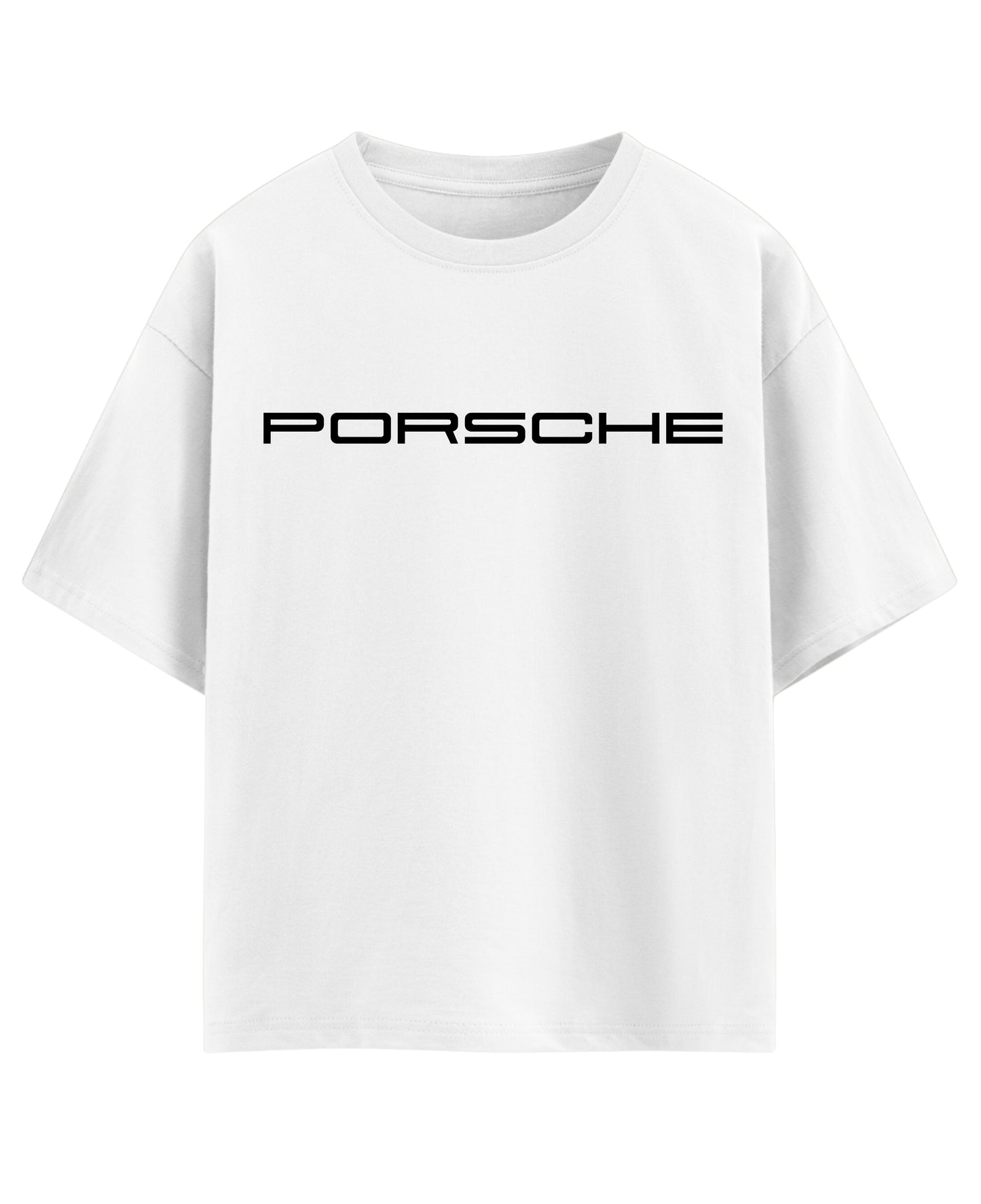 White Oversized T-shirt Front Design