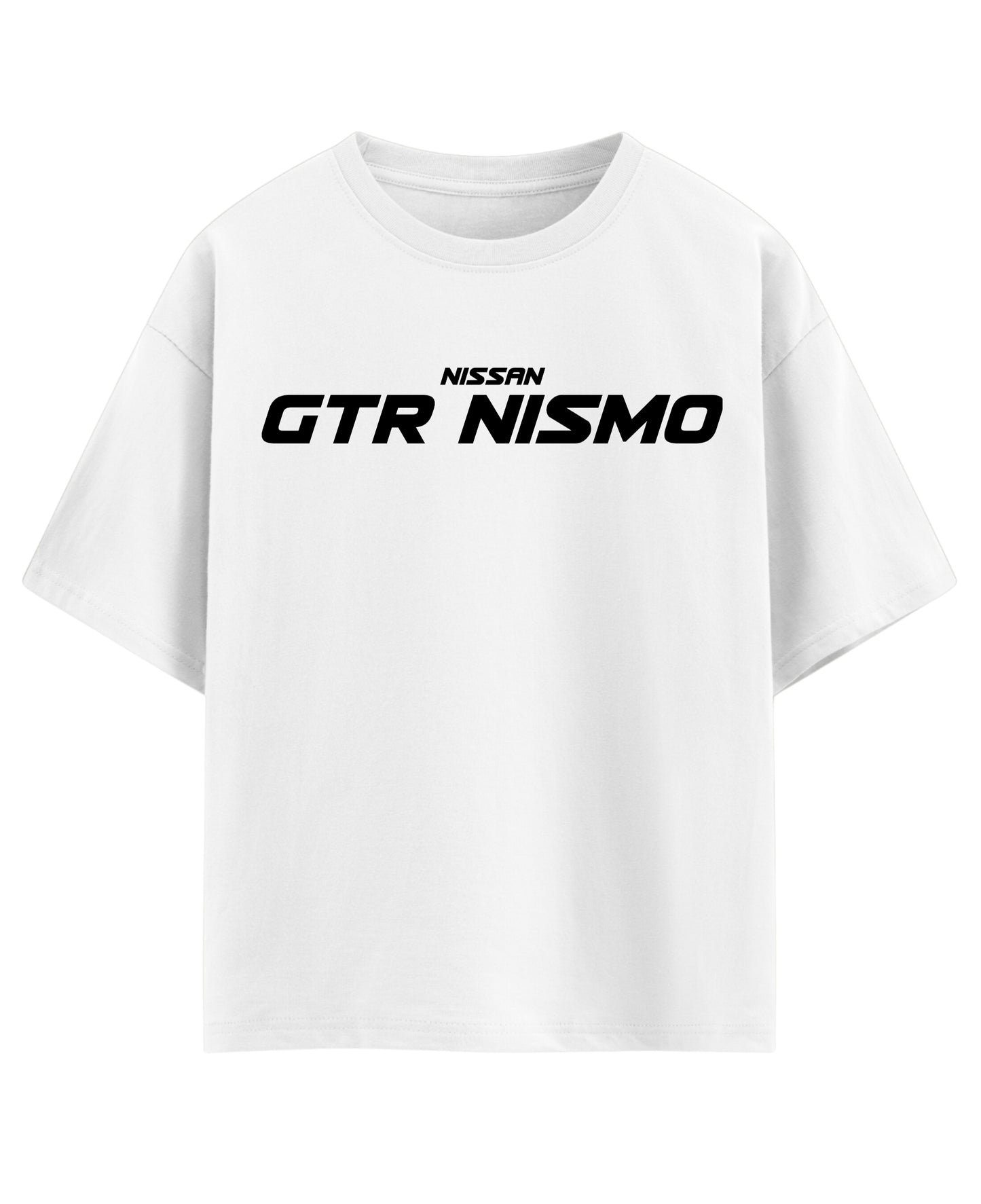 White Oversized T-shirt Front Design