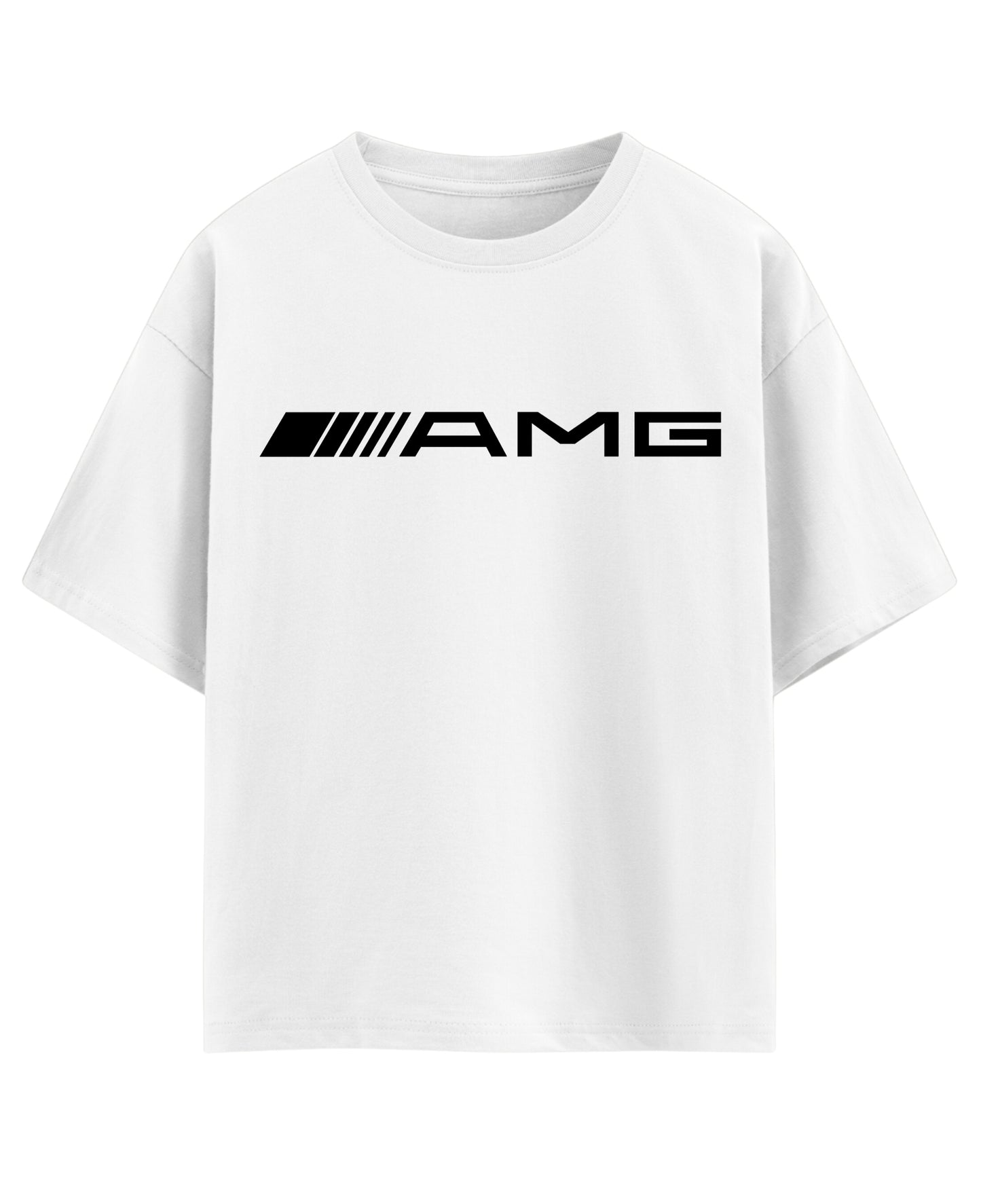 White Oversized T-shirt Front Design