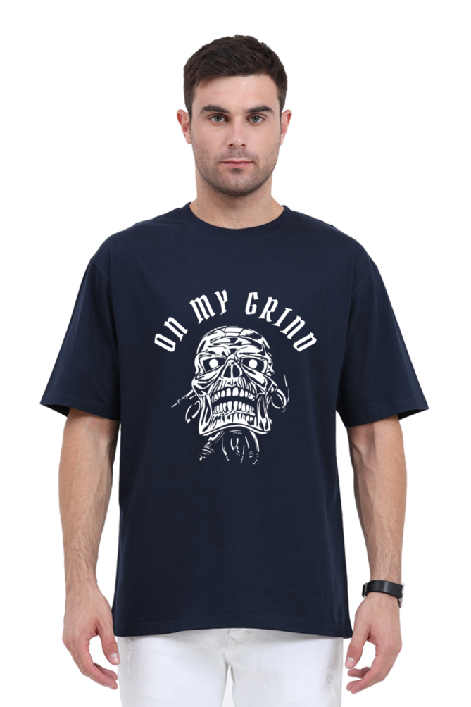 ON MY GRIND (OVERSIZED TEE) Qikink