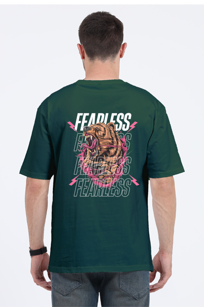 FEARLESS OVERSIZED TEE Qikink