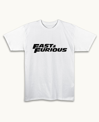 White Regular Fit T-shirt Front Design