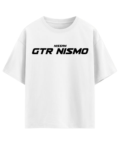 White Oversized T-shirt Front Design