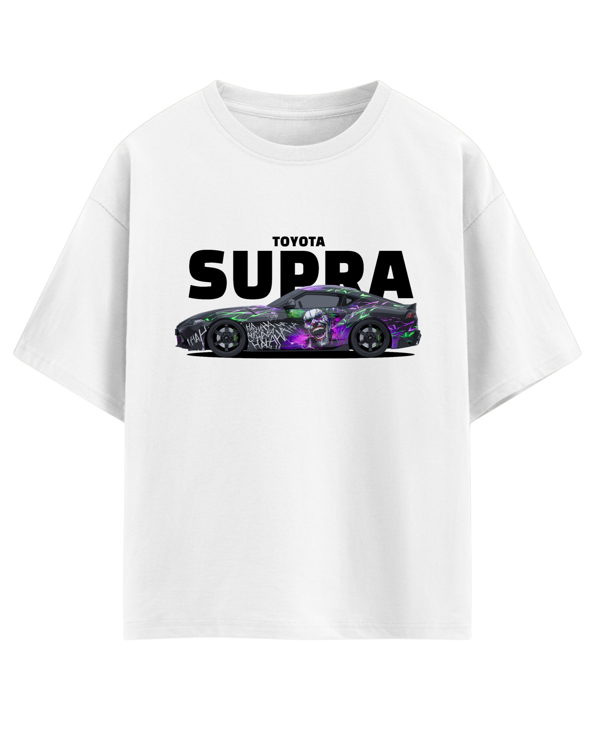 White Oversized T-shirt Front Design